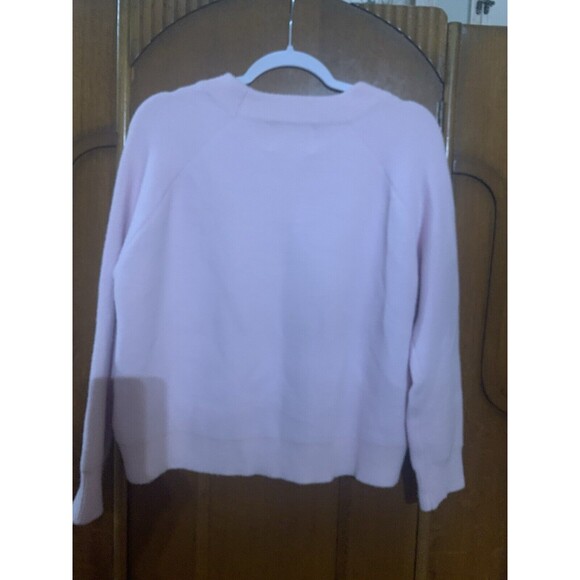 Azalia Wang. Pink Pull Over Sweater.Size Large/ B25 - Picture 2 of 4